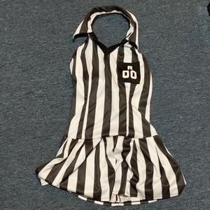 Leg Avenue Halloween Referee Halter Dress, S